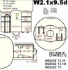 Žárovka W2.1x9.5d 12V-3,4W